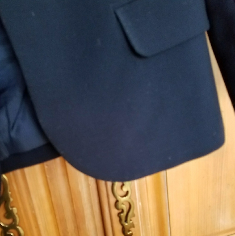 Forever 21 Cropped Navy Jacket - Picture 3 of 8
